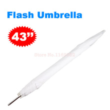  43 inch 110cm Photo Studio Flash Translucent White Soft Umbrella White Flash diffuser For DSLR