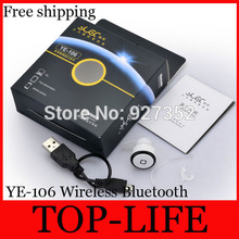 2014 New Arrival Mono Wireless Universal Bluetooth Headset YE-106 Super Mini fashion for all the bluetooth 3.0 smartphones