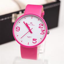 Free shipping! Fashion concise women casual watch, Trendy leather ladies quartz watch, Fashion jewelry