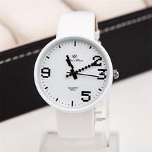 Free shipping Fashion concise women casual watch Trendy leather ladies quartz watch Fashion jewelry