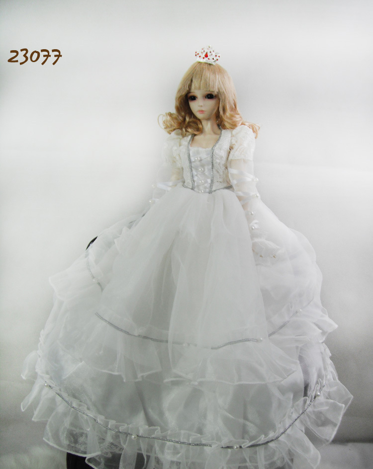 Custom doll wedding dresses