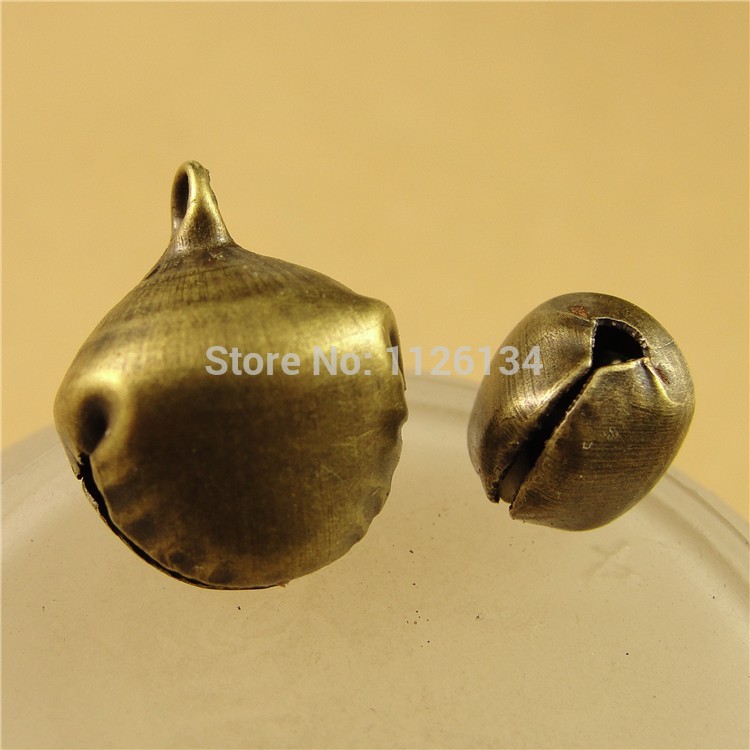 200pc lot bell 10 mm Hippy Bells for Party Christmas Supplies DIY Crafts Fishing Jewelry