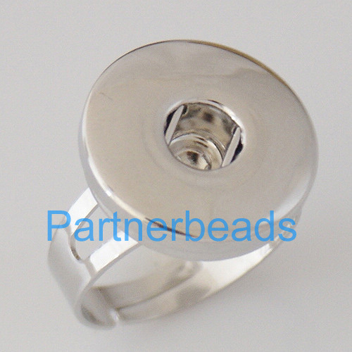 HOT sale DIY adjustable snap button rings for snap buttons fit ginger snap button from www