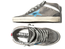 2014 New Golden Goose Superstar High Top Genuine Leather Sneakers Men Women Shoes G24U634 B8