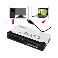 USB 2 0 All in 1 Multi Card Reader SD XD MMC MS CF SDHC for