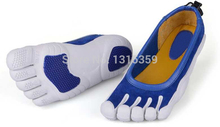 Free shipping low quality goods five fingers shoes summer shoes breathable for outdoor leisure leather lady walking shoes