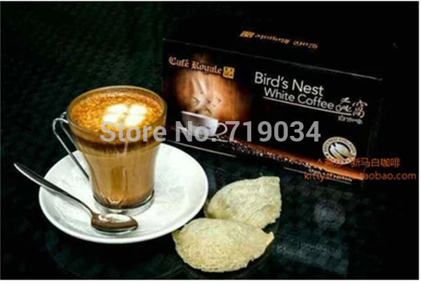 Singapore Cafe Royale Royal Coffee bird s nest White Coffee 18 packets 