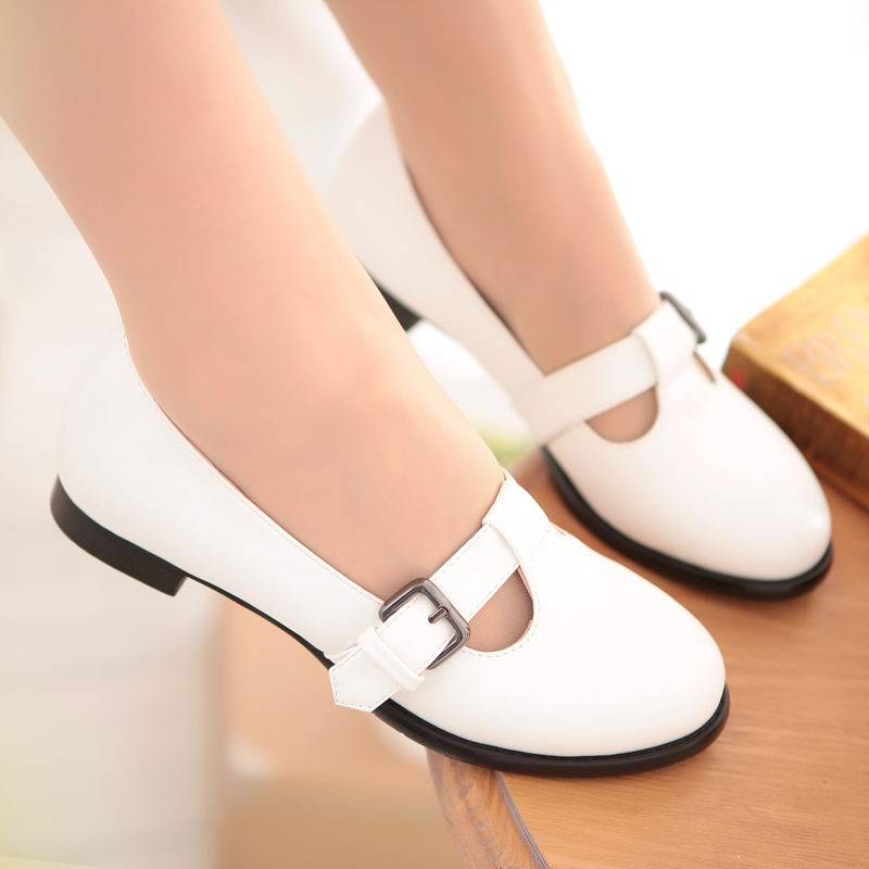 Free shipping The new summer flat with a round British leisure women s flats 