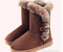 Free shipping Thicken Short Plush Women The Winter Snow Boots Fashion Shoes Brand For Women Winter Warm Boots black brown coffe