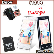 3G DOOV i1314 ROM 4GB 4.3 inch Android 4.0 Smart Phone MTK6577 Dual Core 1.0GHz Dual SIM WCDMA & GSM Including Battery Earphone