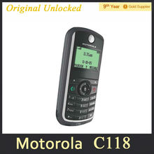 Cheap MOTOROLA C118 Original Mobile Phone GSM 900/1800MHz Refurbished+Battery+Charger
