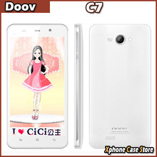 5.0 inch Original DOOV C7 MTK6589 Quad Core 1.2GHz Phones RAM 1GB + ROM 4GB 3G Android 4.2.1 Smart Phone Dual SIM WCDMA & GSM
