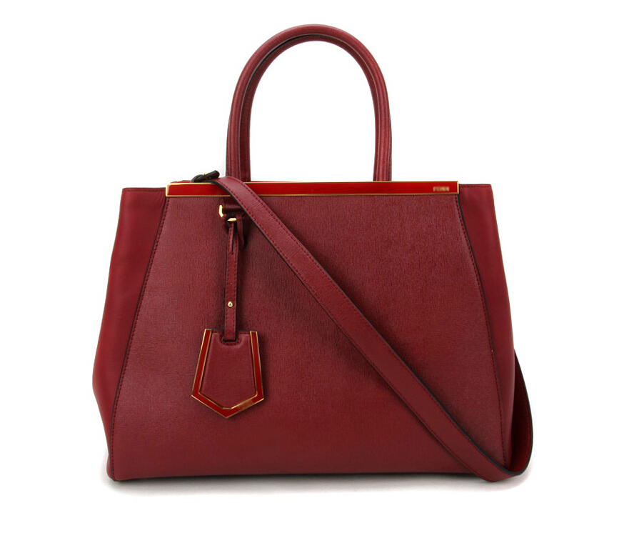 Luxury Brand FEN Bag Jours Elite Women Genuine Leather Tote High Quality Saffiano Shoulder Bag