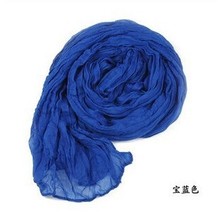 Cheapest 2014 Winter American and Europe Women Fashion Solid Cotton Voile Warm Soft Candy Scarf Shawl