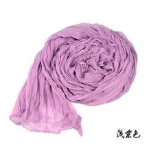 Cheapest 2014 Winter American and Europe Women Fashion Solid Cotton Voile Warm Soft Candy Scarf Shawl