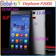 New Elephone P2000 MTK6592 Octa Core 5.5″ 1280×720 2GB RAM 16GB ROM 13MP WCDMA SmartPhone Fingerprint identify NFC GPS Pre-sell