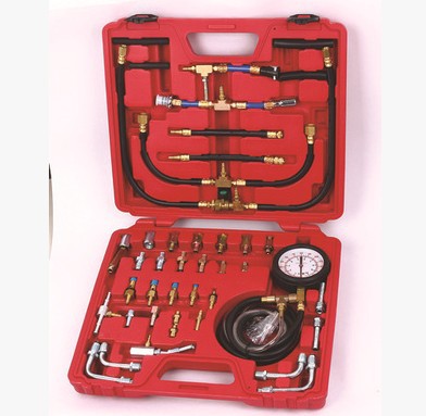 Free SHipping High Quality Fuel Pressure Tester Kit Master Fuel Injection Pressure Test Kit TU 443