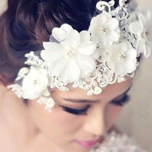 Bridal Headwear hairpins handmade lace flower wedding hair accessories