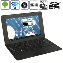 2014 New 10 1 inch Android 4 2 N10 Netbook Computer with RJ45 Port 1GB RAM