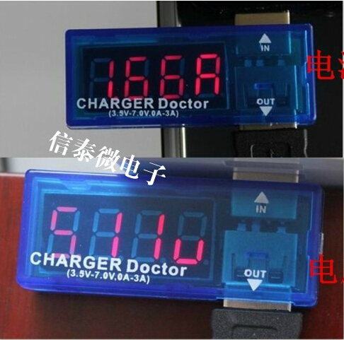 Купить цифровой usb мобильный мощность зарядки текущего напряжения ...