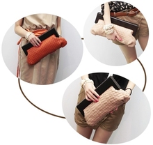 Bag 2014 new fashion brand new handbagwave packet hand woven handbags clutch bag evening bags