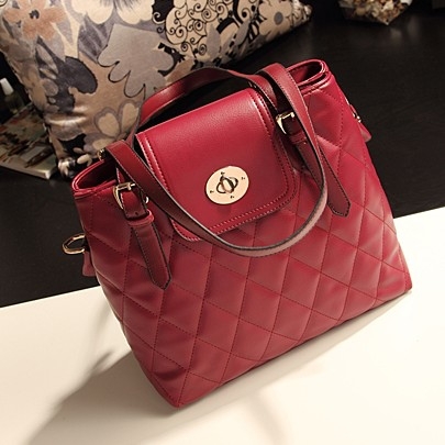 2014 spring new retro sweet Quilted shoulder bag handbag messenger bag bucket bag influx of women