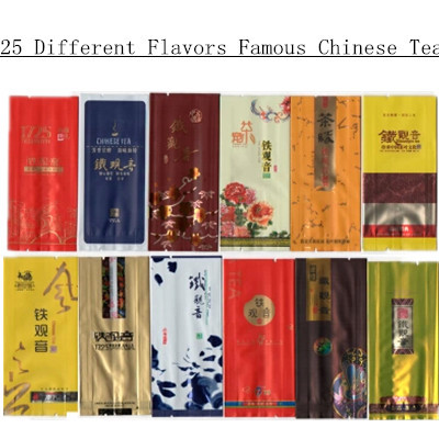 25 Different Flavors Famous Tea Chinese Tea including High Quality green tea olong Puer Black Green