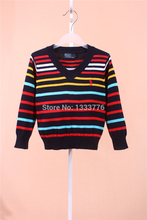3 Colors Brand children V neck clothing spring/autumn sweater coat boys/girls POLO Knitted cardigan outerwear