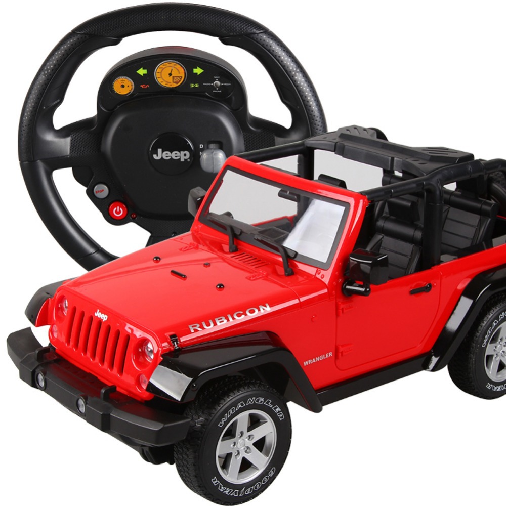 Remote controlled jeep for kids