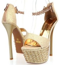 Free shipping NEW high heel sandals platform fashion women dress sexy slippers shoes pumps footwear P1250