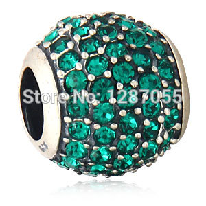 2014 New Fsahion Retro 925 Sterling Silver beads for women fit pandora bracelets Necklaces charms Light
