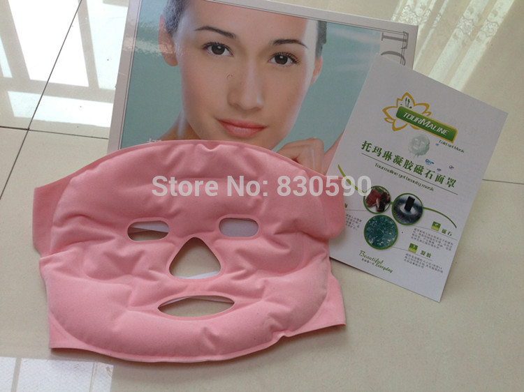 Free Shipping Tourmaline magnet therapy beauty care face and eye mask 
