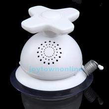 AM FM Waterproof Bathroom Shower Music Antenna Radio Suction Cup White #1JT
