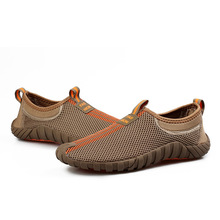 2014 Fashion Men s Casual Lycra Net fabric cloth Couple Shoes Leisure Breathable Slip on Lovers