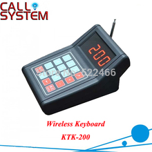 Number Waiting System with 20pcs coaster pagers and 1 kitchen keyboard for restaurant queue services shipping