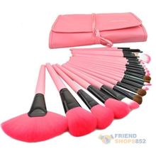 #F9s 24pcs Superior Professional Soft Cosmetic Makeup Eyelash Blush Brush Set