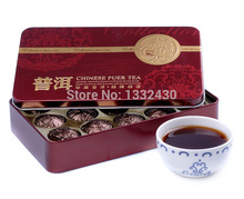 Hot Sale Black Tea Flavor Pu er Puerh Tea Chinese Mini Yunnan Puer Tea Gift Tin