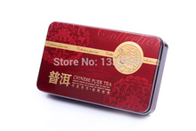 Hot Sale Black Tea Flavor Pu er Puerh Tea Chinese Mini Yunnan Puer Tea Gift Tin