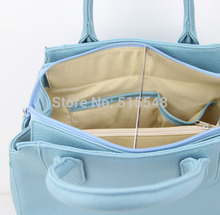 H036 sky blue Free shipping women tote bags Size 13 x 5 x 10 5 L