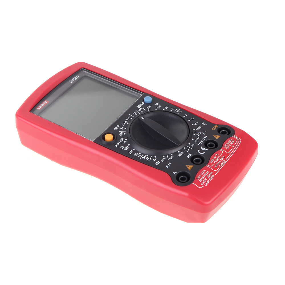 Купить UNI-t ut58c профессиональный общие цифровые мультиметры тестер ...