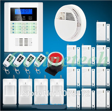 Hot selling New Upgraded 2 wired zones 99 wireless zones Wireless quad band GSM PSTN Alarm