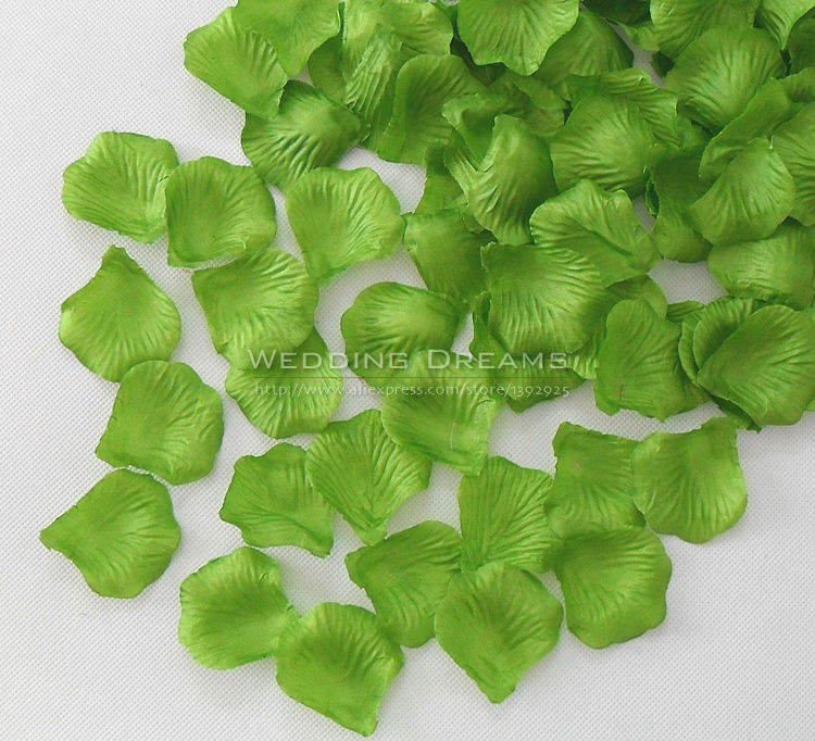 Rose Lime  table  Table Decorations Runners Party lime Aisle Petals  green Green Wedding runner