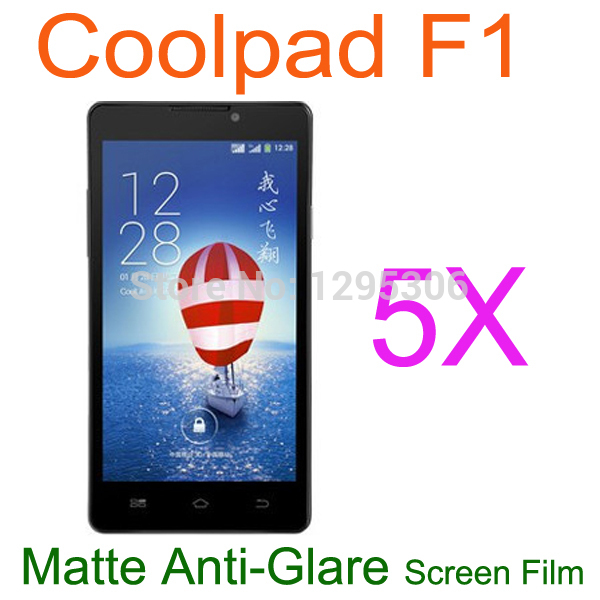 5x Mobile Phone Coolpad F1 8297W Screen Protector Matte Anti Glare Screen LCD Protective Film Cover