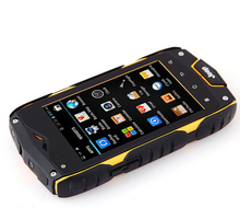 2014 Original Waterproof Z6 IP68 rugged phone android 4 0 Dual SIM 3G WIFI GPS 5