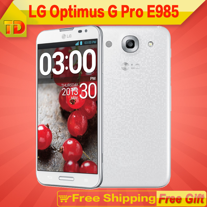 Original LG Optimus G Pro F240 unlocked phone E980 Android OS 13MP 32GB storage Quad core