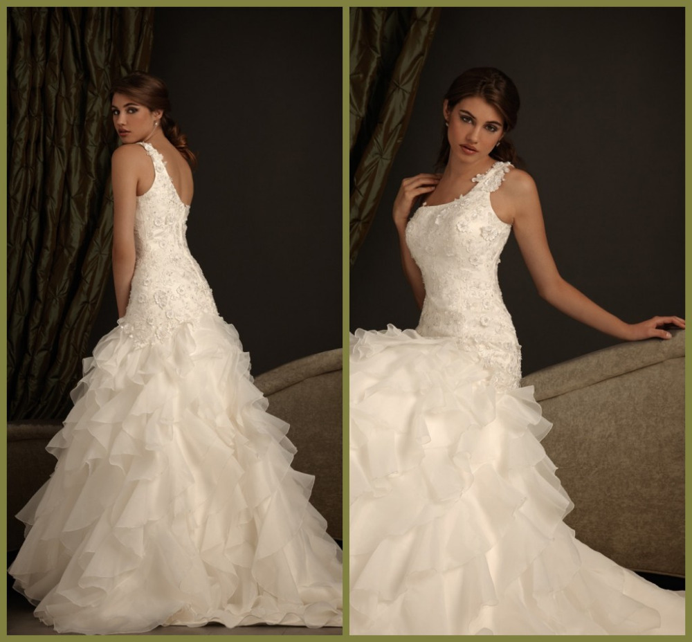 Imitation designer wedding bridal gowns dresses