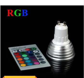 9 Вт gu10 RGB из светодиодов лампы свет 16 цвет RGB изменение лампы прожектор с пульта дистанционного управления для дома ну вечеринку улучшение атмосферы