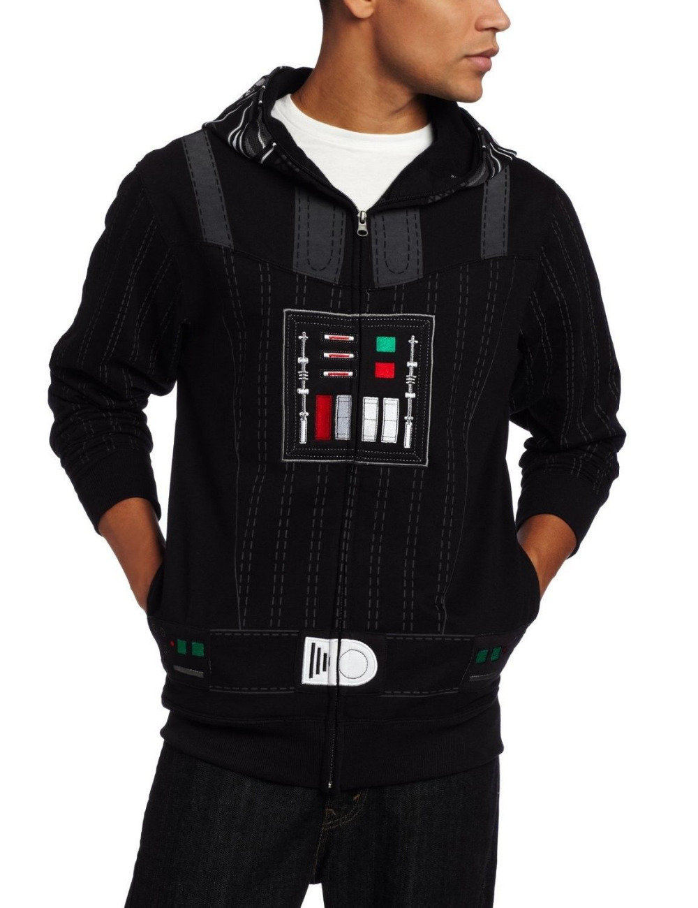 STAR WARS Han Solo Darth VADER Yoda movie Jacket MEN/'S New HOODIE Sweat SHIRT