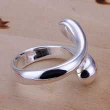 Fashion 925 silver female jewelry Women wedding adjustable rings free shipping wholesale price high quality accessories