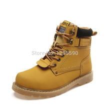 Top quality 100% genuine leather Brand winter snow boots men women outdoor boots cow leather shoes hiking shoes size 36~46